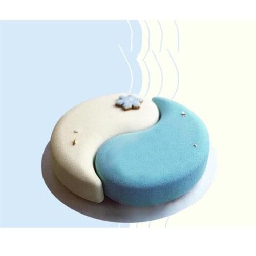 Gossip Shape Silicone Mousse Cake Silicone Molds DIY Fondant Cake Baking Tools Handmade Pastry Bread Tray Cake Tools
