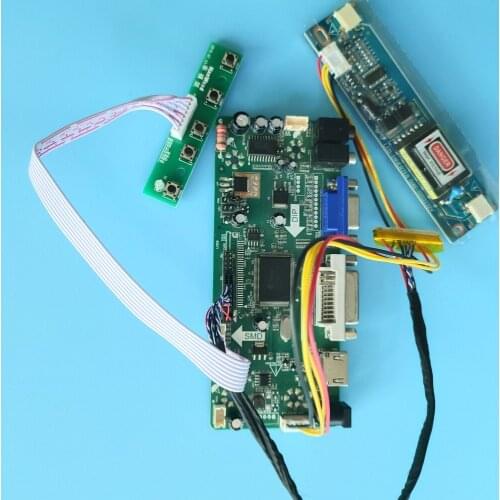 Kit for LTM230HT02/LLTM230HT03 1920x1080 Controller Board Display Screen 2 Lamps Monitor 30pin LCD Audio HDMI+DVI+VGA DIY 23"
