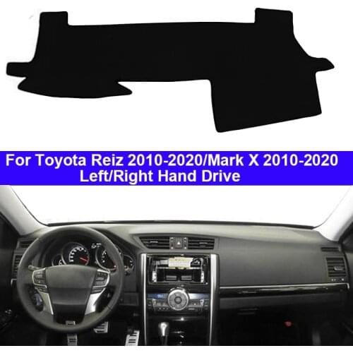 Car Dashboard Cover Dash Mat Carpet For Toyota MARK X Reiz 2010 2011 2012 2013 2014 2015 2016 2017 2018 2019 2020 Sun Shade