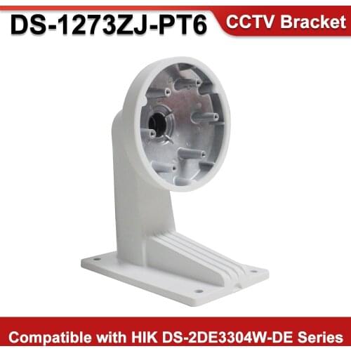 CCTV Bracket DS-1273ZJ-PT6 for DS-2DE3304W-DE PTZ IP Camera Wall Mount Bracket for security cameras junction box