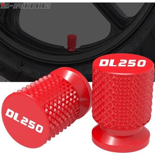 Motorcycle CNC Accessorie Wheel Tire Valve Stem Caps Airtight Covers For VSTROM DL250 DL650 V-Strom DL1000 DL 650/XT 1000/XT