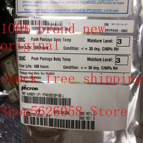 MT46V32M16P-5B:J JS28F256J3F105A TSOP 100% new original 5PCS/LOT STOCK