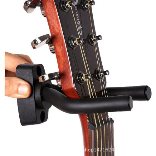 Wall Mount Guitar Hanger Hook Non-slip Holder Stand for Acoustic Guitar Ukulele Violin Bass Guitar Instrument Accessories