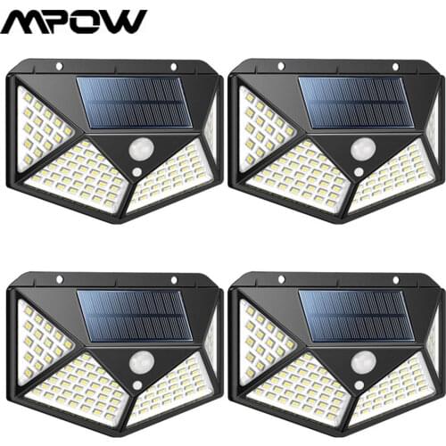 114 LEDs Solar Wall Light 3 Modes Motion Sensor 270° Wide Angle Waterproof Charging Wall Light for Garden Pathway Outdoor Lamps