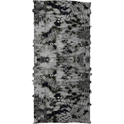 Necko Gray Camo Buff Bandana Face Mask-DC204 460044896
