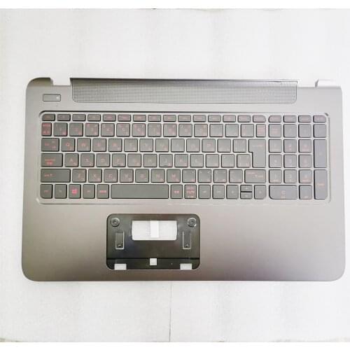 Original For HP Pavilion 15-P Laptop Palmrest With JP Backlit Keyboard 762533-001 Black