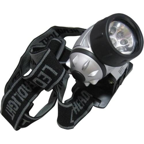 Watton WT-042 At Most Affordable Price 9 LED Head Flashlight
