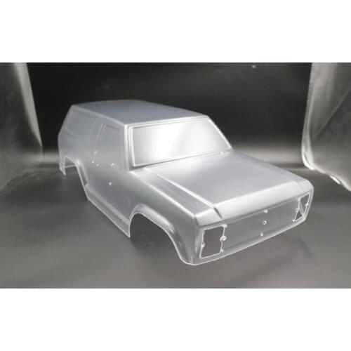 1/10 Scale RC Rock Crawler Truck Soft 313mm Body(531x230mm) with decal and LED lights For CROSSRC EMO AT4