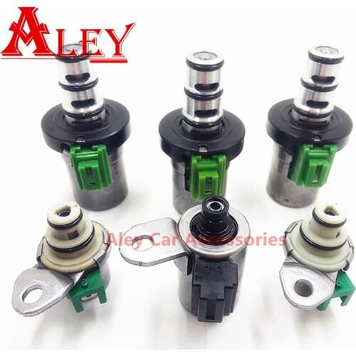 4F27E Transmission Solenoid Kit Set OEM Used Tested 6PCS