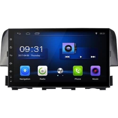 9"Android 10 ! Car DVD PC Multimedia DVD Player GPS Navi Stereo Radio Fit honda civic 2016 2017 2018 2019 OBD2 DVR