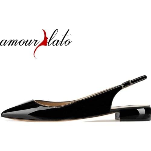 Amourplato Low-heeled Shoes