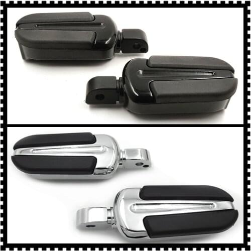 Aftermarket free shipping motorcycle parts Slipstream Footpegs For Harley passenger 2018-later Softail Fat Boy FLFB Fat Bob FXFB