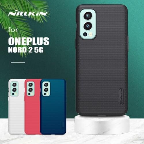 For Oneplus Nord 2 5G Case Nillkin Super Frosted Shield Ultra-Thin Hard Matte Protection Back Cover for One Plus Nord 2 5G Case