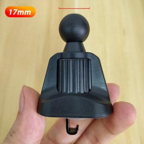 Hot Air Vent Car Phone Holder Clip 17mm Ball Head Hook Clip Arch Bracket Hook Clamp Automotive Interior Supplies Drop Shipping