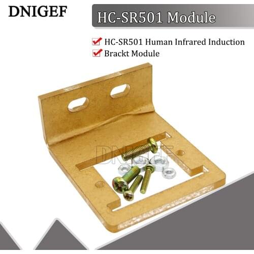 HC-SR501 Human Infrared Induction Brackt Module Probe Scaffold For Thermoluminescence Sensor Support For Arduino