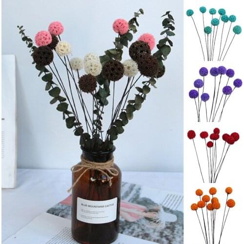 New Dandelions Flower Ball Simulation Artificial Fake Flower Photo Props Wedding Holding Flower Never Fade SCI88