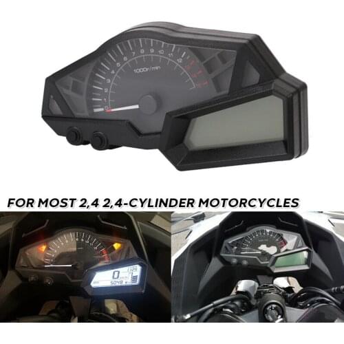 Code Table LCD Electronic Instrument Motorcycle Racing Street Running Modified Speedometer Suitable for Ninja Z300