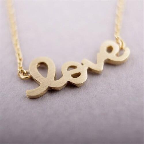 Fashion LOVE Necklace Pendant Necklace for women