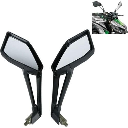 Motorcycle Black RearView side Mirrors set For Kawasaki Z1000 2014 2015 2016