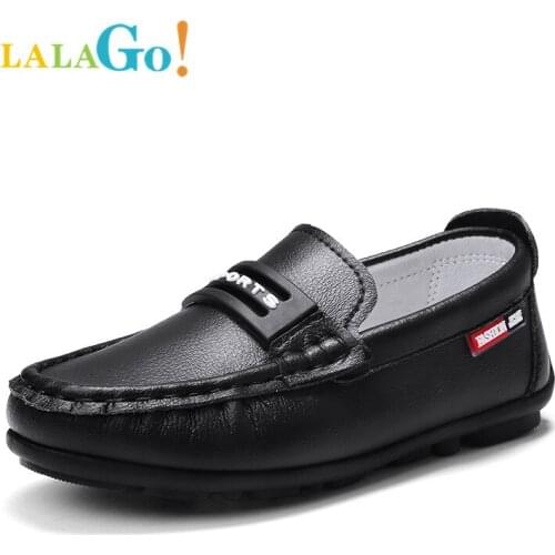 2021 Autumn Boys Shoes For Kids Flats shoes Comfortable Leather Children Shoes Girls Cssual Boy child shoes