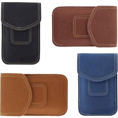 Casual Mobile Phone Pouch for iphone for Samsung for xiaomi huawei Hook Loop Holster Pouch Belt Business Purse Waist Bag for Man