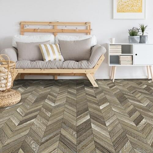 20x300cm Retro Self Adhesive PVC Floor Roll Vintage Brick Line Pattern DIY Hotel Bedroom Ground Decal Floor Sticker