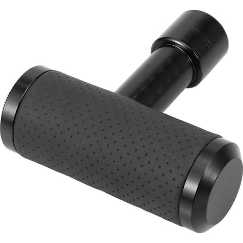 Uxcell 1 Set Universal Car Shifter Gear Shift Knob Black Replacement with Adapter