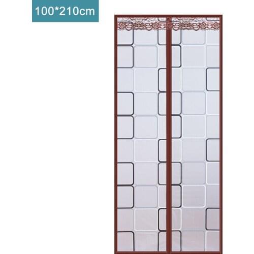 Air Conditioning Curtain Heat Insulation Curtain Door Curtain For Kitchen Fume Prevention Anti-mosquito Magnetic Screen Door