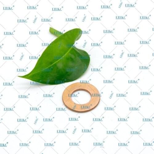ERIKC Fuel Injection Spare Parts Copper Washer thickness 1mm E1022017 CR Injector Adjusting Gaskets Shims for DENS0 Nozzle