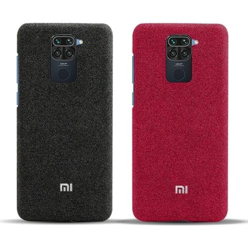 XIAOMI Redmi Note 9s Canvas Case Cloth Fabric Finish Back Protective Cover For Poco F3 Redmi K40 Pro Note 9 Pro Max Note9 Pro
