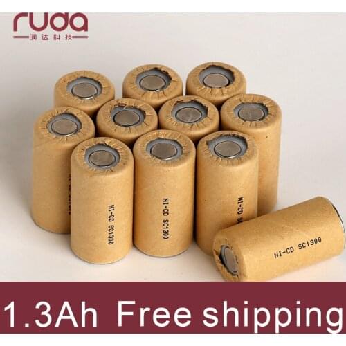 1300mAh 30Pcs,Ni cd,high power battery cell,power tool battery,Power Cell,dicharge rate 10-15C.rechargeable battery