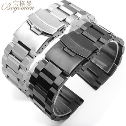 18/20 / 22 / 24mm high quality, solid strap, stainless steel, suitable for CASIO / Seiko / CITIZEN, watch chain, postage free