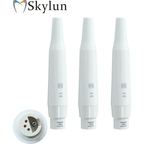 3PCS Dental Ultrasonic Scaler Handpiece Detachable Piezo Handle for DTE SATELEC Scaler Tip Autoclavable