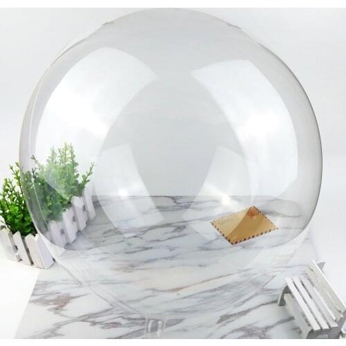 50pcs 12 18 20 24 36 Inch Transparent Bobo Balloons Activity Birthday Party Festival Marriage Wedding Decor Adult Kids Balloon