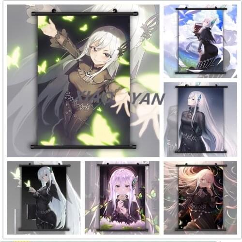 5D DIY Diamond Painting Re Zero Kara Hajimeru Isekai Diamond Embroidery Painting Diamond Mosaic Full Cross Stitch Kit Home Decor