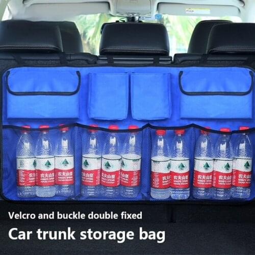 Car Trunk Back Seat Oxford Organizer Bag for Renault Megane 2 Captur Mitsubishi ASX Suzuki Vitara Jeep Wrangler Peugeot 307 308
