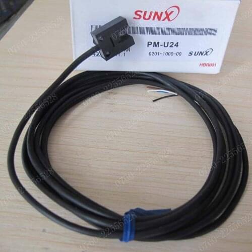 Free shipping high quality SUNX Vision Channel Photoelectric Switch Sensor PM-U24 is Guaranteed for 1 Year