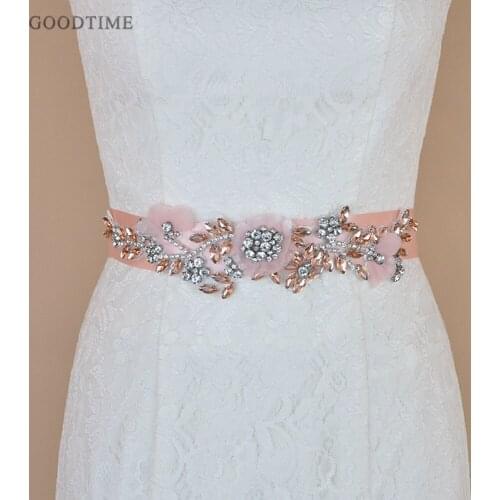 Noble Belt Wedding Accessories Belt Wedding Dress Party Flower Belt Rhinestone Belt Crystal Diamond Belt For Women Girl Dress Up