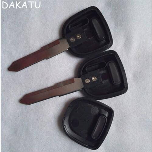 DAKATU Transponder Key Shell Uncut Blank Right Blade Cover Case Replacement Fob No Chip for Mazda 2 3 5 6 MX5 RX8