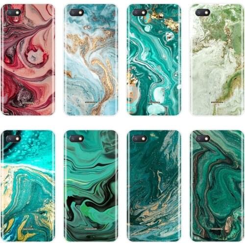 Back Cover For Pocophone F1 Xiaomi Redmi Note 6 Pro 5A Prime 5 4 4X Silicone Luxury Marble Phone Case For Redmi S2 6A 5 Plus 4A