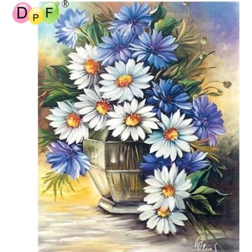 DPF DIY White barrel 5D diamond embroidery home decor diamond painting cross stitch crafts wall painting diamond mosaic square
