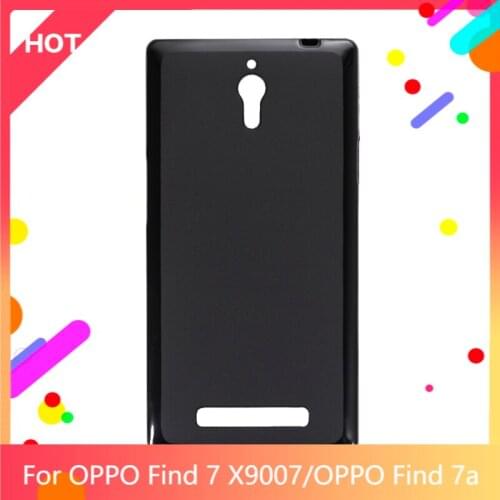 Find 7 X9007 Case Matte Soft Silicone TPU Back Cover For OPPO Find 7a Phone Case Slim shockproof