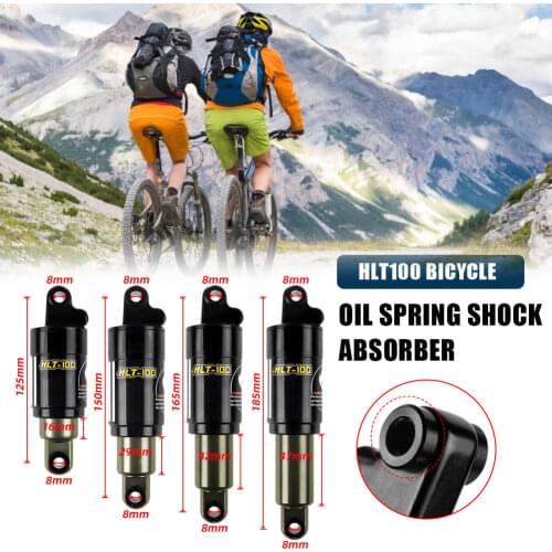 HLT-100 Bicycle Hydraulic Spring Shock Absorber Electric Vehicle Snowmobile Mountain Bike Rear Shock Absorber