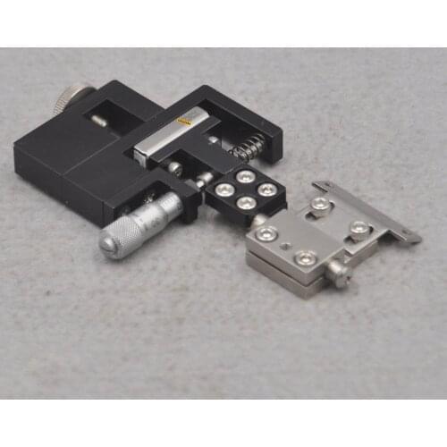 IKO Y axis optical manual displacement micrometer adjustment stand used