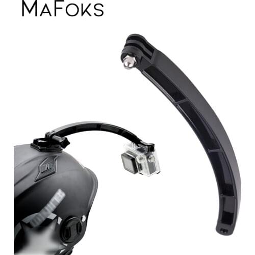 For Go Pro Accessories Helmet Extension Arm Kit Self Photo Mount For GoPro Hero 9 8 7 6 5 4 3+ For Xiaomi Yi 4K SJCAM Camera Kit