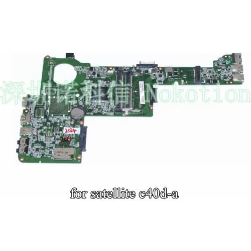 NOKOTION A000255420 DA0MTNMB8F0 For toshiba satellite C40D C40D-A laptop motherboard E1-2100 CPU