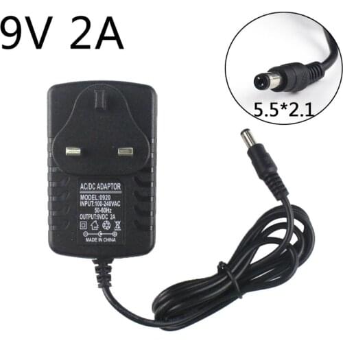 New 9V 2A 5.5*2.1mm 50-60Hz AC Adapter Power Supply for Boss Katana-Mini Battery Powered Guitar Amplifier