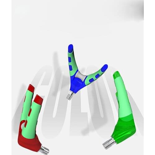 Chuangwei Night Fishing Rod Rack Holder Pole Bracket V Head Butt 8mm Thread with Light