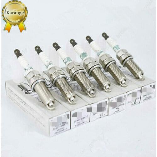 6pcs 22401-EW61C Spark Plug Dual Iridium fit for Nissan Altima Maxima Infiniti Q40 EX35 EX37 FX35 FX37 Q50 Q70 QX60 FXE22HR11