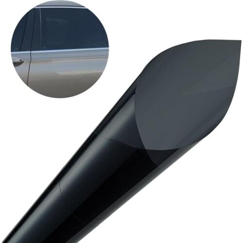 VLT 5% Car Window Tint Film Car Solar Film Sticker 0.5*3M Car Home Glass Explosion-proof Window TINTING Vinyl Roll